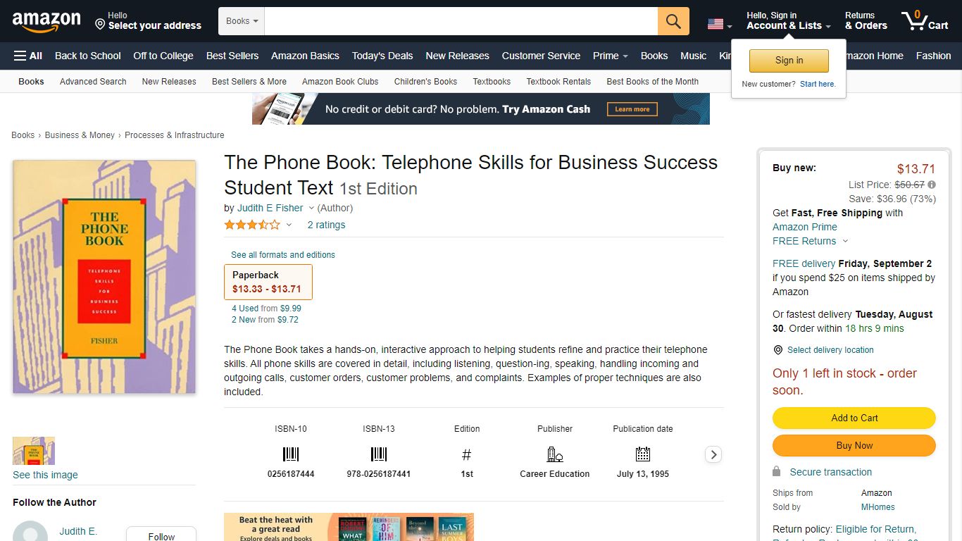 The Phone Book: Telephone Skills for Business Success Student Text ...